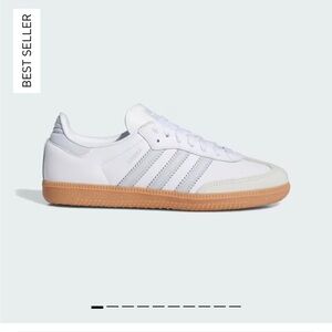 Adidas Samba OG Shoe in Halo Blue